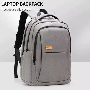 Рюкзак для путешествий для ноутбука для мужчин и женщин, 15,6-дюймовый деловой рюкзак, одобренный для использования в самолетах, большой студенческий рюкзак с USB-портом
