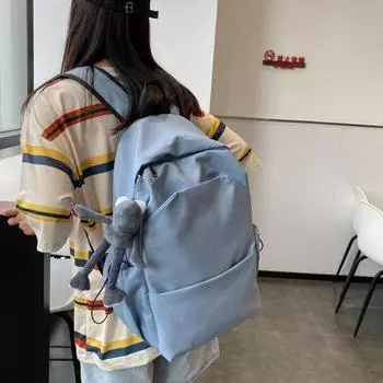 Рюкзак для путешествий с несколькими карманами, регулируемый плечевой ремень, водонепроницаемый рюкзак для колледжа и старшей школы, сумка для походов, кемпинга, деловых поездок розовый