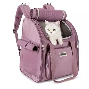 Рюкзак для щенков Winhyepet, переноска для домашних животных, дышащая сетчатая переносная сумка через плечо для маленьких собак и кошек, упаковка для переноски, роскошный дизайн