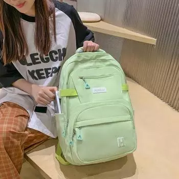 Рюкзак для школьников средней школы белый