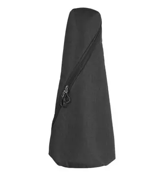 рюкзак для укулеле cobalt planet, чехол для укулеле с двумя крючками, чехол для укулеле сопрано размером 21/23 дюйма с защитной подушкой (21/23 дюйма, черный) чёрный