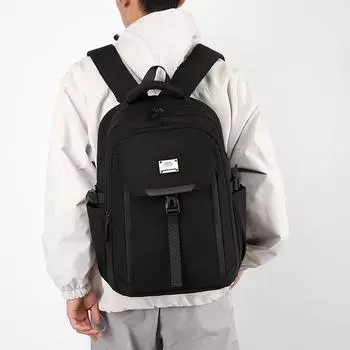 Рюкзак для верховой езды, мужская многофункциональная компьютерная сумка, дорожный рюкзак чёрный