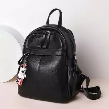 Рюкзак для женщин, новый стиль, натуральная кожа, модный школьный рюкзак для женщин, осенний, универсальный, большой емкости, рюкзак для женщин