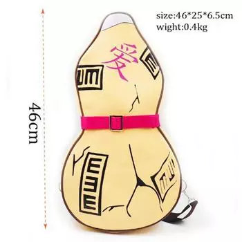 Рюкзак Gaara Gourd Anime через плечо - COS Prop & School Bag In Stock