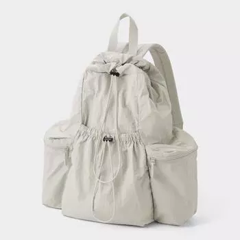 Рюкзак GU by Uniqlo из мягкого нейлона с завязками
