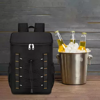 Рюкзак-холодильник для встреч и мероприятий на открытом воздухе Black