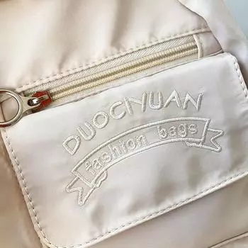 Рюкзак Холщовый Женский Рюкзак Противоугонные Сумки На Плечо Школьная Сумка Для Девочек-Подростков Школьный Рюкзак Женские Сумки чёрный