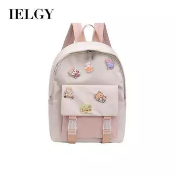 Рюкзак IELGY Harajuku, многоцелевой японский Ulzzang, корейская версия, школьная сумка в стиле Ins, синяя милая чёрный