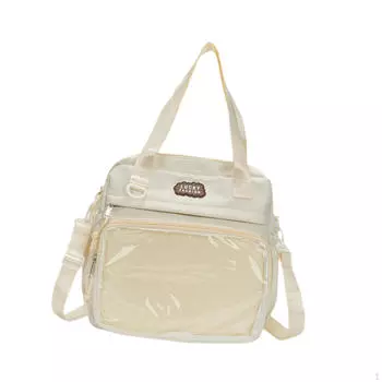 Рюкзак Ita Bag с регулируемым ремнем для косплея, аниме-кукол, сувениров для вечеринок жёлтый