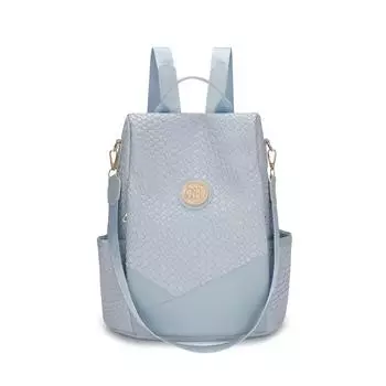 Рюкзак из искусственной кожи, женский рюкзак большой емкости, дорожная сумка чёрный