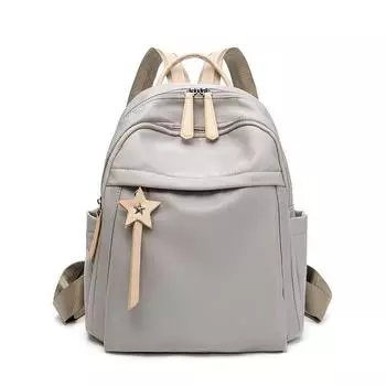 Рюкзак из ткани Оксфорд для женщин. Новая тенденция, легко носить, простой рюкзак, тренд большой вместительной дорожной сумки для отдыха