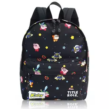 Рюкзак Kirby Pop Star Kirby Waddle Dee Goods B5 Storage Kids 20769053 Черный F [Заглавная роль] чёрный