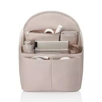 Рюкзак KOKUYO Бизнес A4 Вертикальный Легкий Ручка BIZRACK Бежевый Сумка-в-сумке Самостоятельно стоящий AMBG-BR100LS бежевый