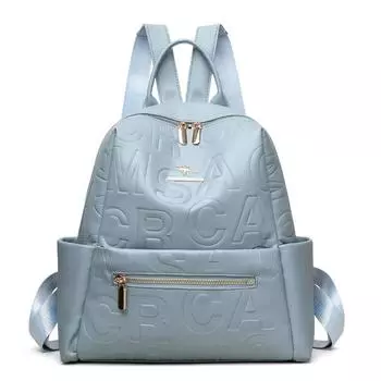 Рюкзак Letter, женский рюкзак большой вместимости, дорожный рюкзак синий