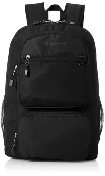 Рюкзак LOGOPOLY 2POCKET BACKPACK Полностью черный ОДИН РАЗМЕР [Converse]