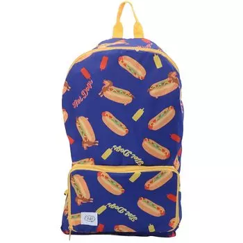 Рюкзак Marushin Eco Yummy Hot Dog Приблизительные В45 x Ш30 x Г11 см В15 x Ш23 x yup Стильный Изготовлен из переработанного полиэстера 0585002500 (При хранении: Д2см)