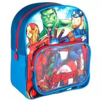 Рюкзак Marvel Avengers, прозрачный карман, сумка-рюкзак 30 x 25 x 12 см, рюкзак MARVEL 4209 SPIDER-MAN [Товар] фиолетовый