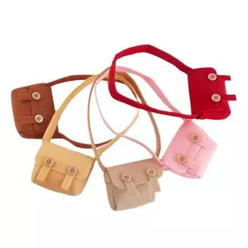 Рюкзак-мессенджер в виде плюшевой куклы-утки, желтая маленькая сумка-утка кофейный