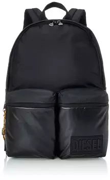 Рюкзак MIX Nylon Double 3D Pocket X08025P4218 UNI Black T8013 [Diesel] Мужской