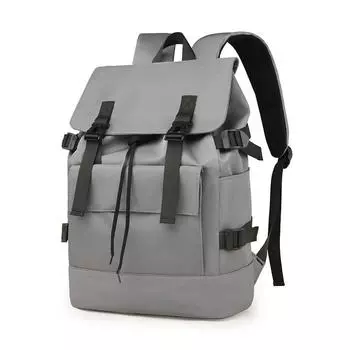 Рюкзак модный для отдыха и путешествий спортивный рюкзак мужской и женский студенческий рюкзак большой емкости чёрный