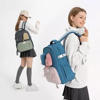 Рюкзак Мужская сумка для компьютера Рюкзак для студентов Женский рюкзак для отдыха и путешествий Сумка синий