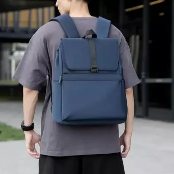 Рюкзак мужской большой емкости для отдыха, путешествий, посещения, школьная сумка для студентов, сумка для компьютера чёрный