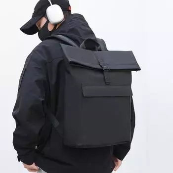 Рюкзак мужской большой емкости дорожный рюкзак компьютер школьная сумка для старшеклассников младших классов повседневная кожаная мужская сумка Tide