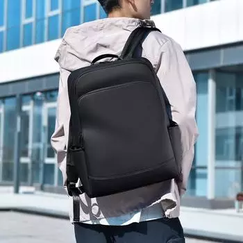 Рюкзак мужской деловой компьютерный мешок большой емкости дорожная сумка для отдыха на открытом воздухе серый