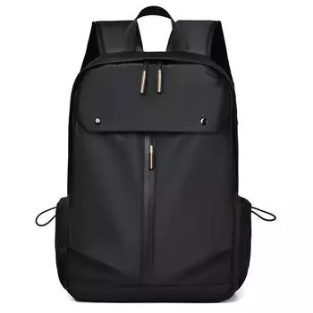 Рюкзак мужской открытый бизнес-дорожная сумка компьютерный рюкзак повседневный студенческий школьный рюкзак чёрный