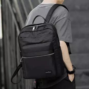 Рюкзак мужской рюкзак хипстер мужской деловой компьютерный рюкзак повседневный школьный рюкзак чёрный