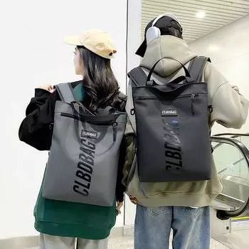 Рюкзак Мужской студенческий школьный спортивный дорожный рюкзак серый