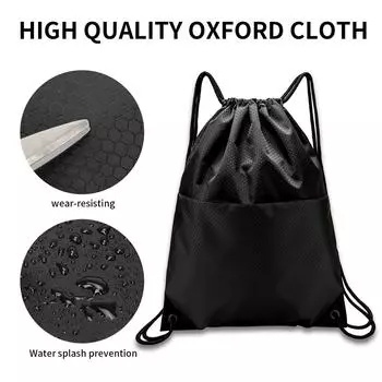 Рюкзак на шнурке, водонепроницаемая веревка, баскетбольная волейбольная сумка, спортивная сумка для фитнеса, рюкзак на молнии для мужчин и женщин, спортивная сумка для отдыха на открытом воздухе