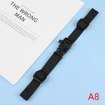 Рюкзак, нагрудная сумка, ремень, регулируемый плечевой ремень для сумки, тактические сумки для кемпинга, ремни, аксессуары для рюкзака чёрный