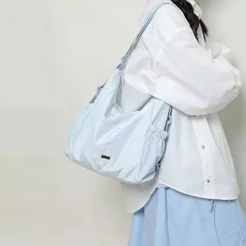 Рюкзак Niche Design, маленький рюкзак, сумка-тоут для весенних поездок и учебы, сумка через плечо серебряный