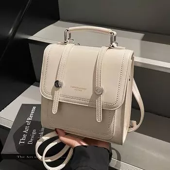 Рюкзак Niche Design, женская модная универсальная сумка для отдыха высокого класса, небольшой рюкзак для отдыха и путешествий коричневый