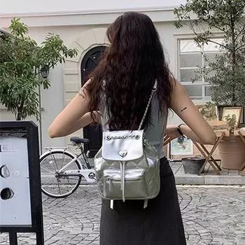Рюкзак Niche Texture для женщин, рюкзак для поездок на работу, модный, универсальный, Ins, модная сумка-ведро