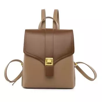 Рюкзак, новый нишевый женский легкий роскошный рюкзак большой вместимости, минималистичная популярная дорожная сумка из мягкой кожи, женская сумка