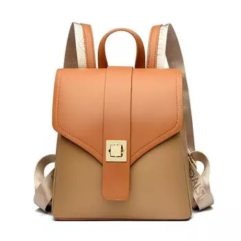 Рюкзак Новый Стиль Высокого Класса Женский Модный Простой Большой Вместимости Повседневный Дорожный