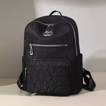 Рюкзак однотонный, большой емкости, рюкзак для поездок на работу, женская дорожная сумка светло-синий