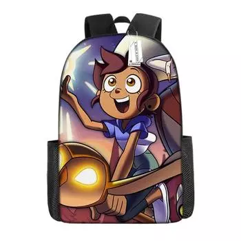 Рюкзак Owl Magic Society из мультфильма «Рюкзак для мальчиков и девочек», легкий и прочный детский рюкзак — лучший подарок