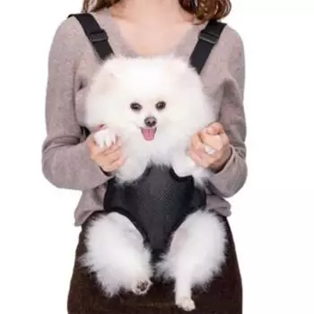 Рюкзак-переноска для домашних животных, регулируемые ножки, удобная посадка, свободные руки, мягкая дышащая сумка-переноска для домашних животных, сумка для собак, кошек S