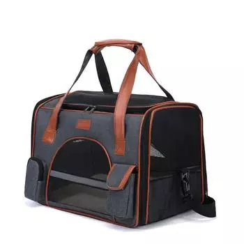 Рюкзак-переноска для кошек, дышащая сумка для путешествий на плечо для собак, портативная упаковка, переноска для маленьких собак, кошек, зоотоваров S