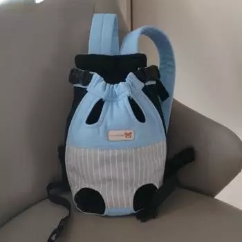 Рюкзак-переноска для собак, сетчатая сумка-переноска для путешествий на открытом воздухе, дышащая, портативная, для кошек S