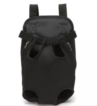 Рюкзак переноска для животных S чёрный