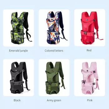 Рюкзак-переноска TAILUP для собак Водостойкий Регулируемый Удобный Удобный Подходит для S розовый