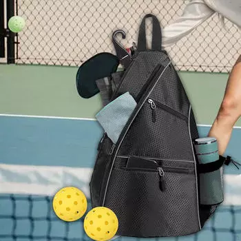 Рюкзак Pickleball для ракеток и весл с местом для хранения розы красного