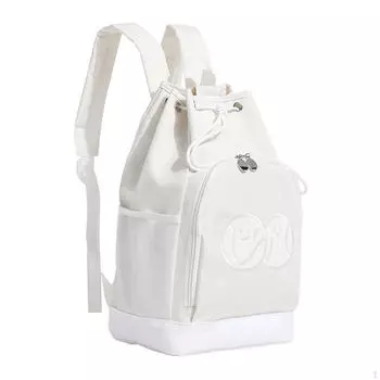 Рюкзак Pickleball для теннисных ракеток, сумка для бадминтона, сквоша, многофункциональная сумка для переноски белый