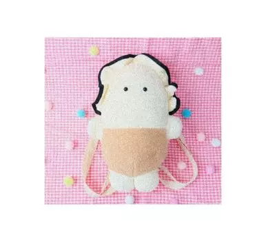 Рюкзак плюшевый Oyster Kaki Centripetal Flynn Официальный мерч 30 см (прибл.). (Жареные устрицы)