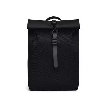 Рюкзак Rains Rolltop Rusksack Mesh Mini Black W3 13350 01 Черный