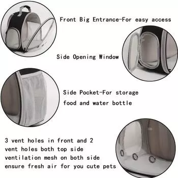 Рюкзак Reptile Explorer с застежкой-молнией и регулируемыми ремнями, подходящий для приключений на природе с небольшими рептилиями зелёный